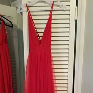 Red formal